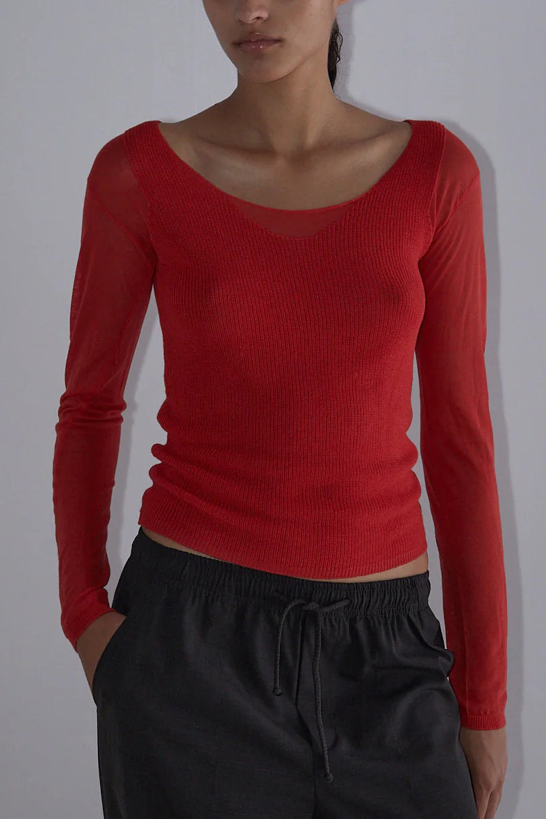 Paloma Wool Litam Top // Red