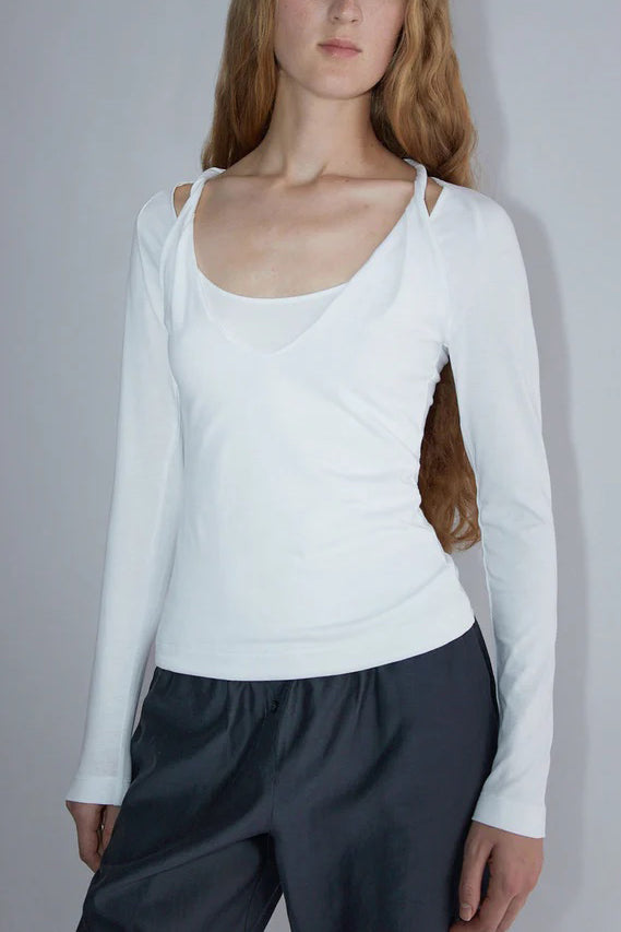 Paloma Wool Camille Top // White