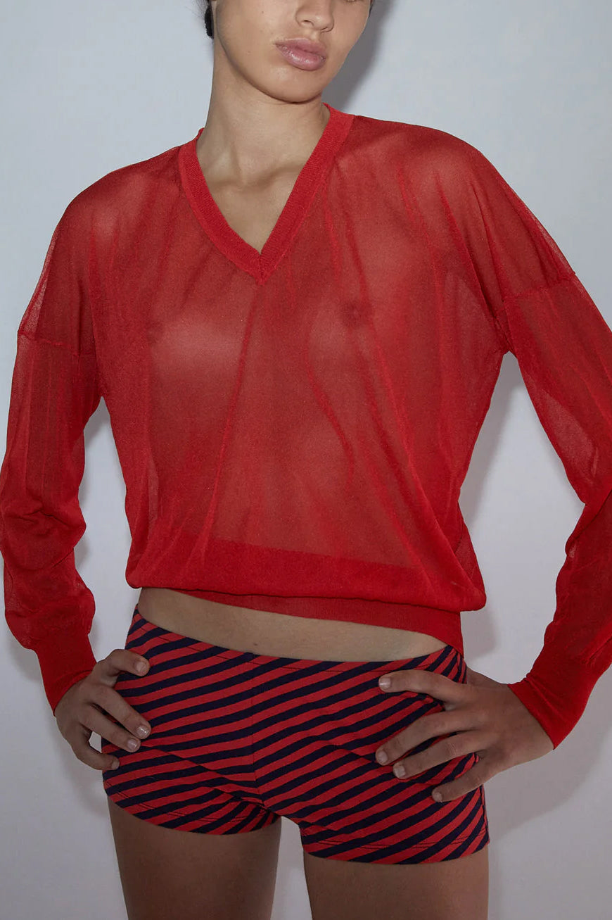 Paloma Wool Mary Top // Red