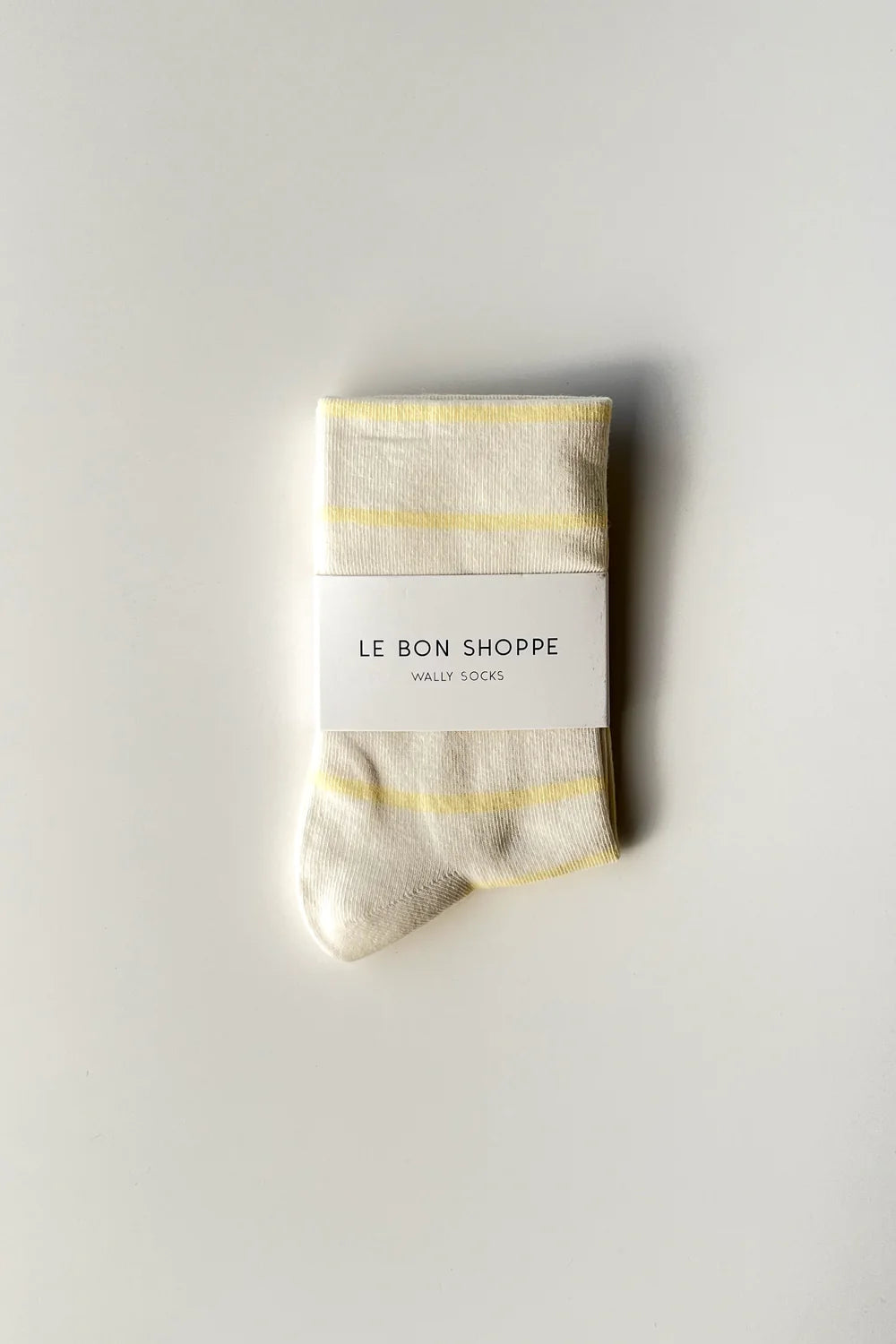 Le Bon Shoppe Wally Socks // Lemon