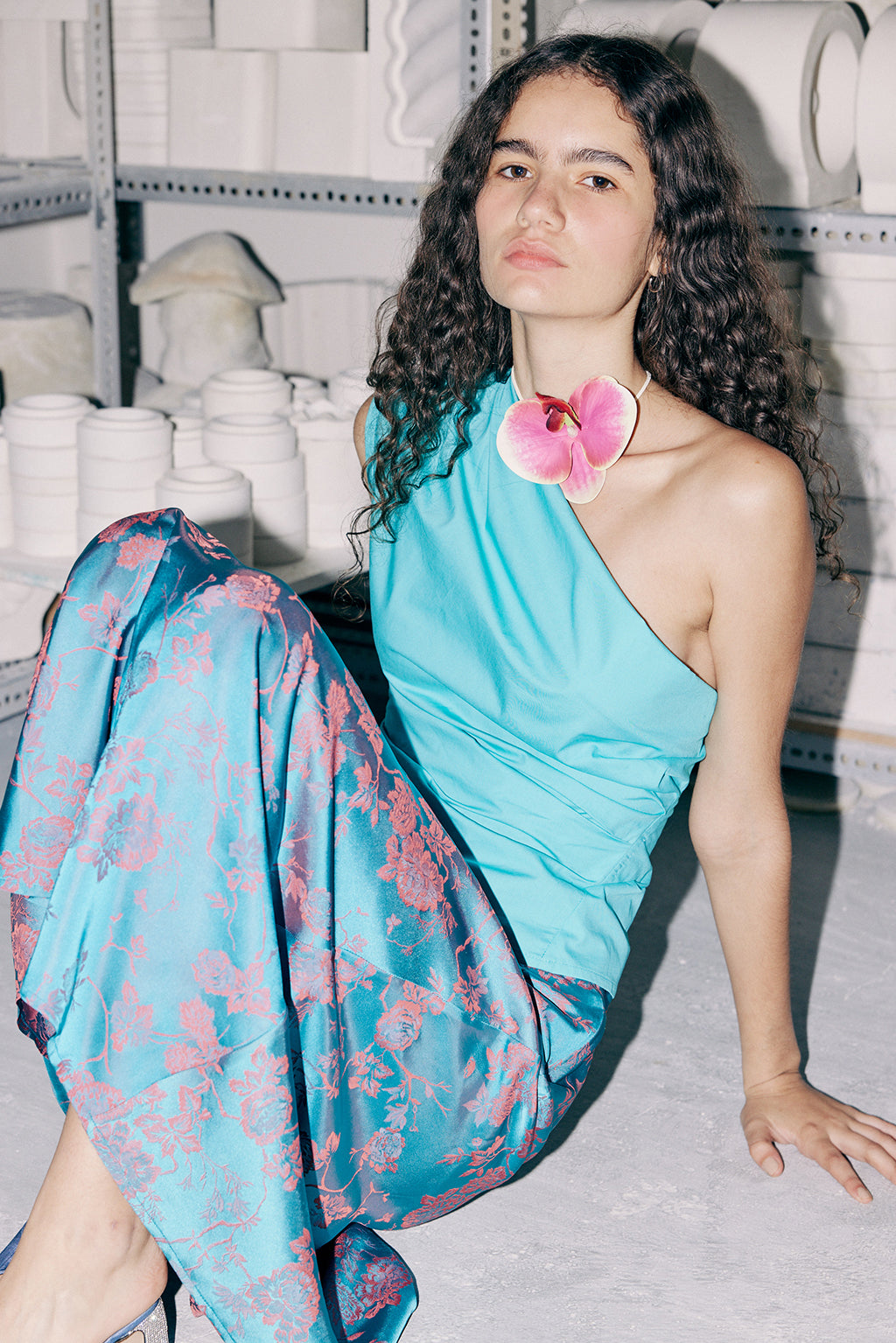 Muse Dana Bias Skirt // Jacquard