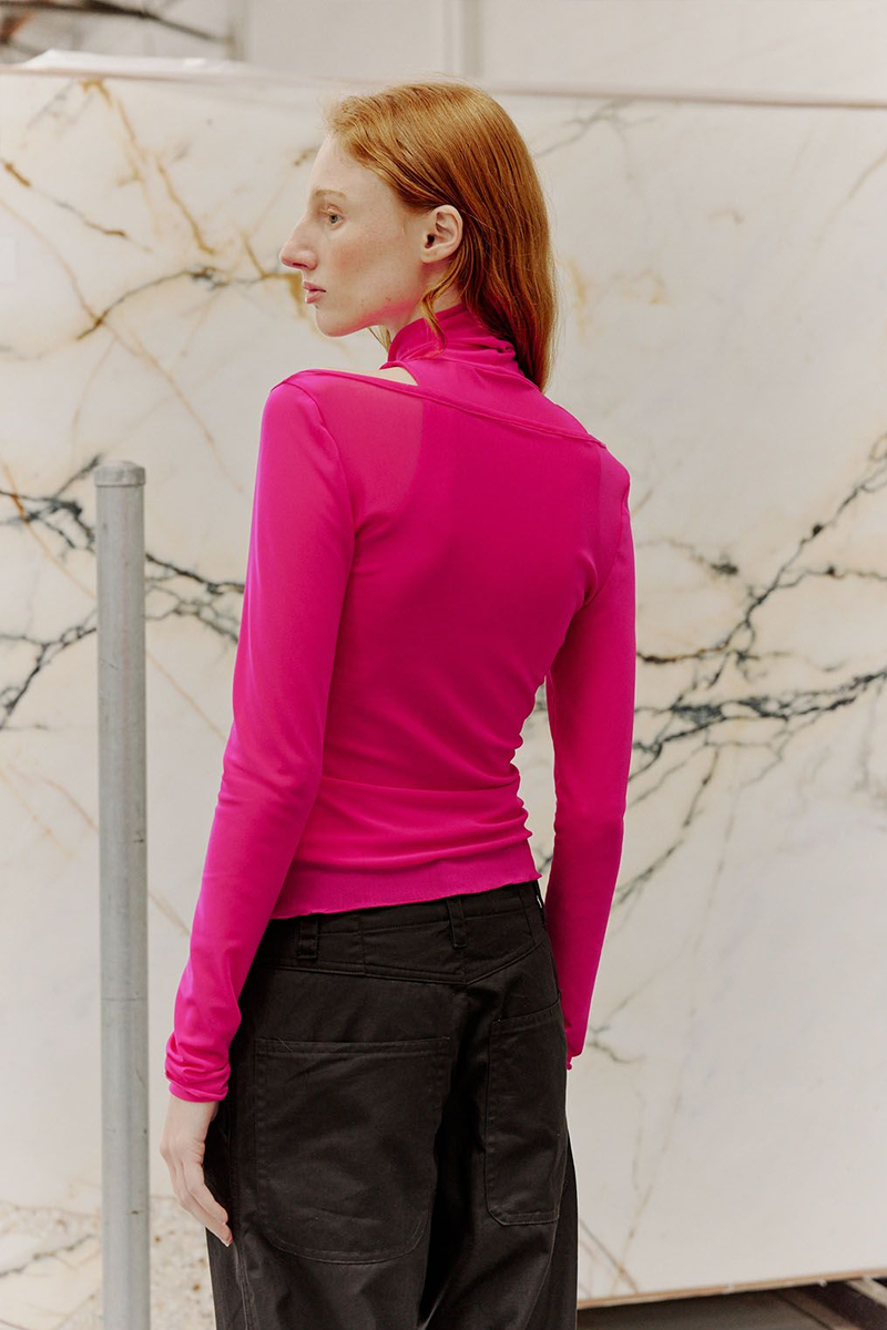 Muse Alva Layered Top // Bubblegum