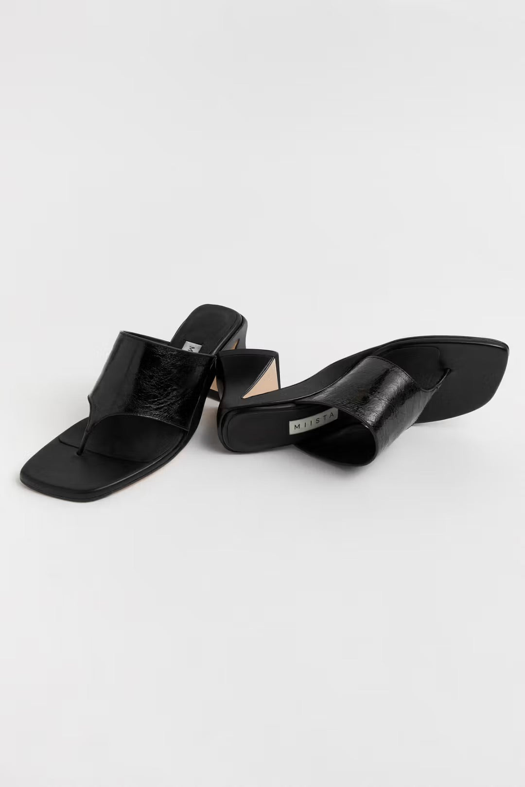Miista Ernie Thong Sandals // Black