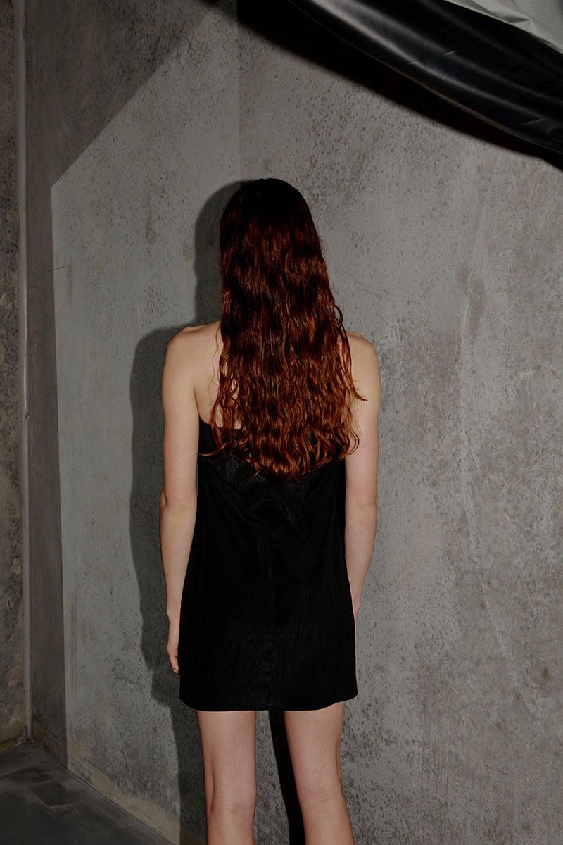 PV Intercept Mini Dress // Black