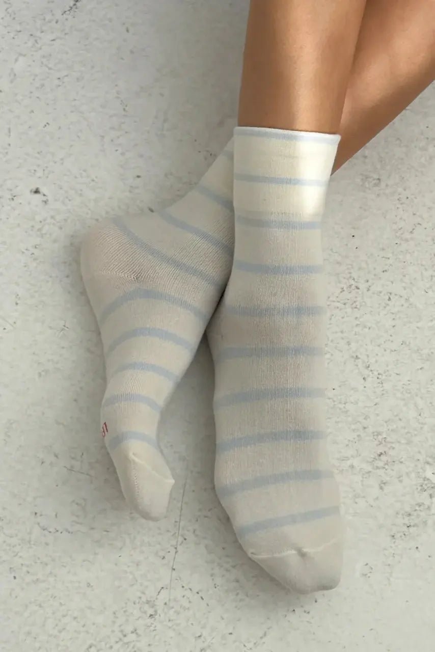 Le Bon Shoppe Wally Socks // Sky