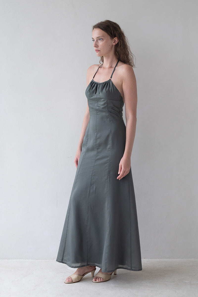 Belle Anna Flore Maxi // Evergreen