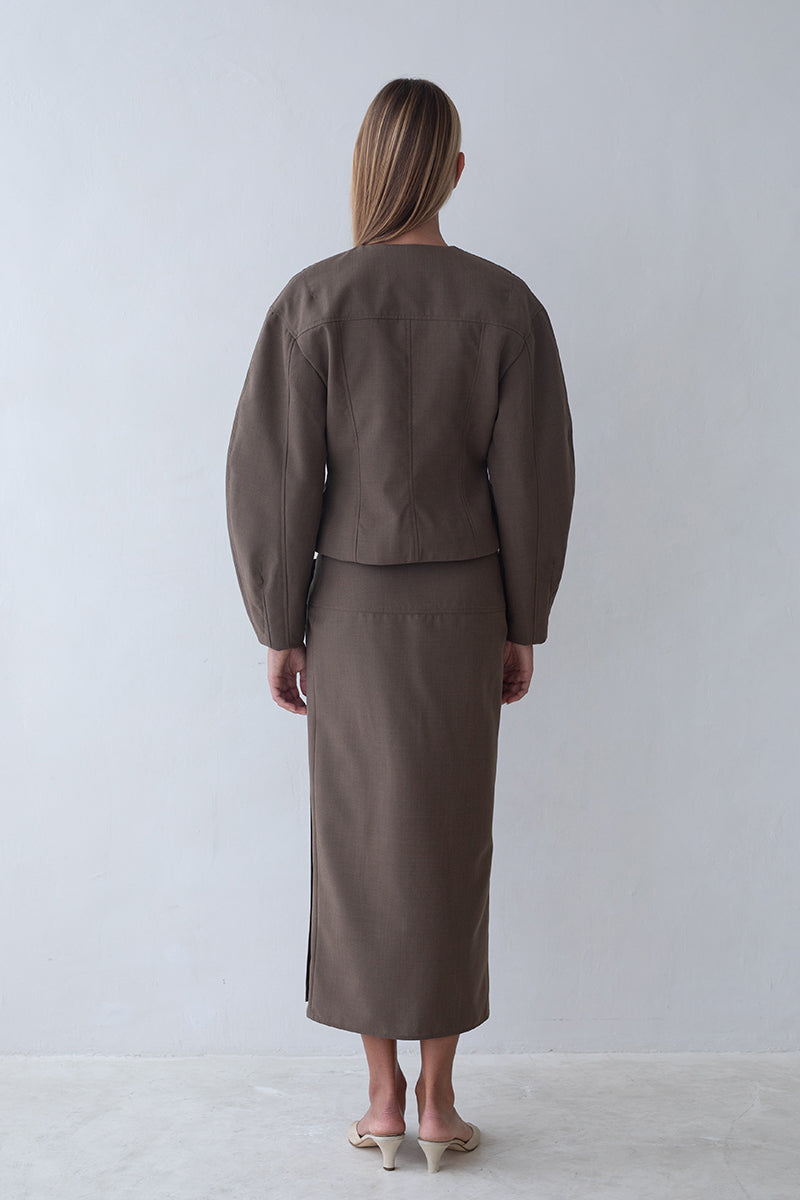 Belle Anna Summit Jacket // Brown