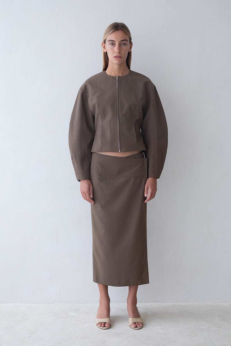 Belle Anna Summit Jacket // Brown