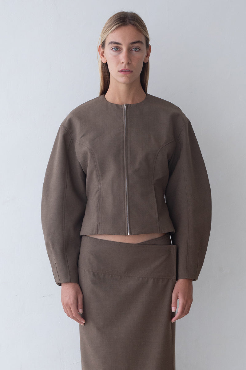 Belle Anna Summit Jacket // Brown