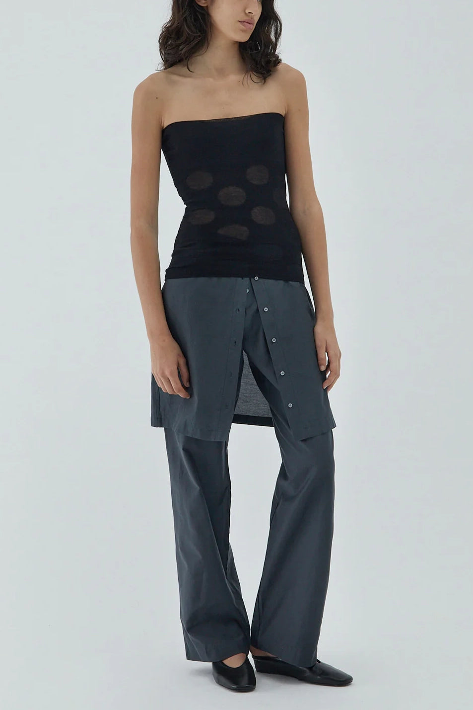 Paloma Wool Cass Top // Black