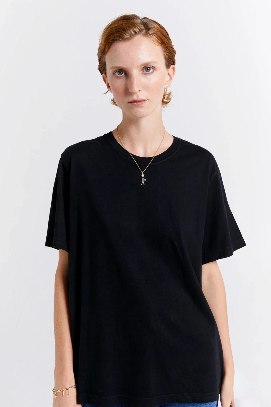 Karen Walker Classic Organic Tee // Black