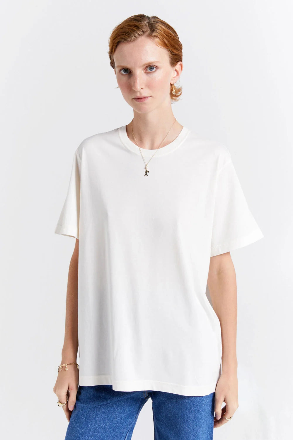 Karen Walker Classic Organic Tee // Ecru