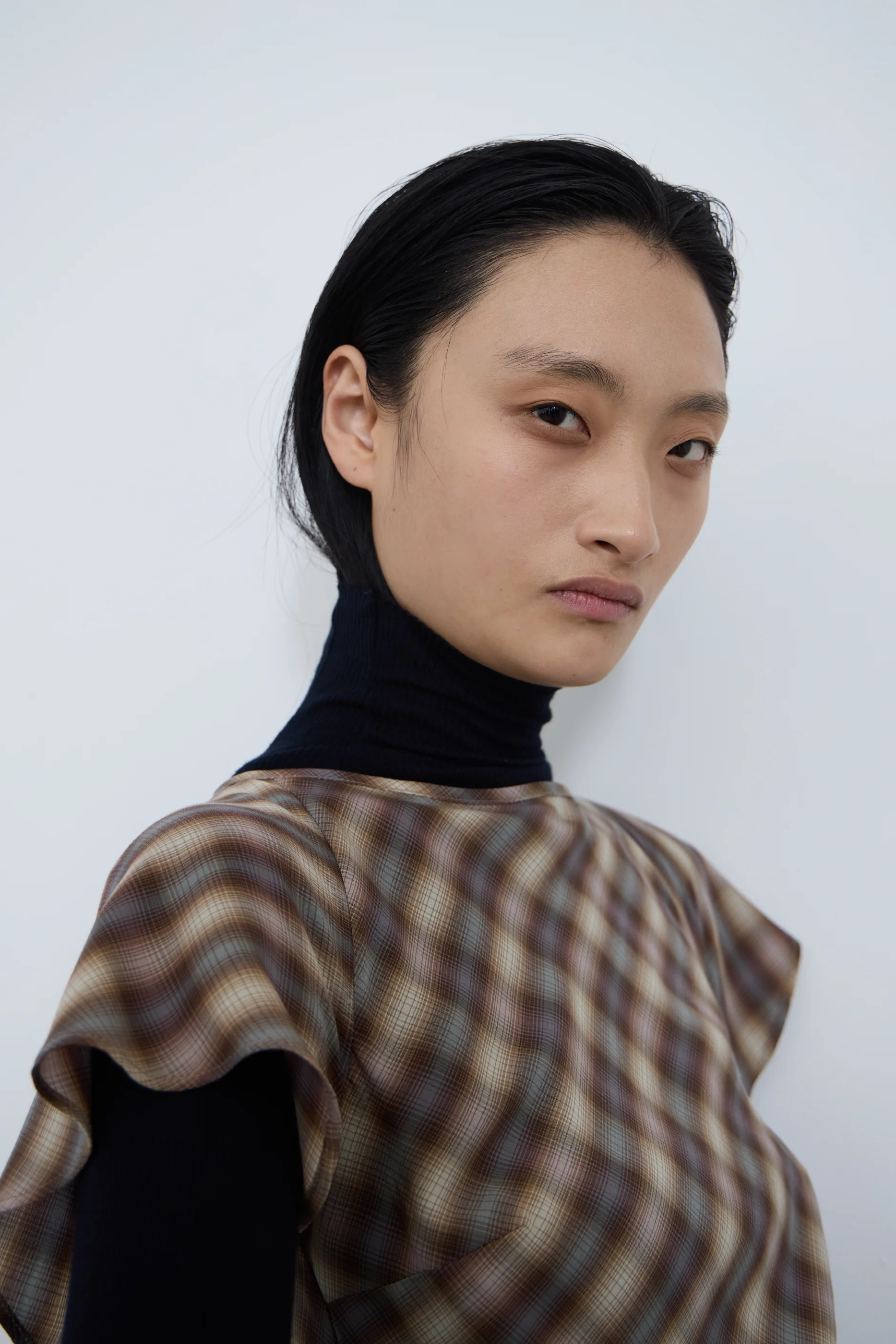 PV Enmesh Dress // Blur Check
