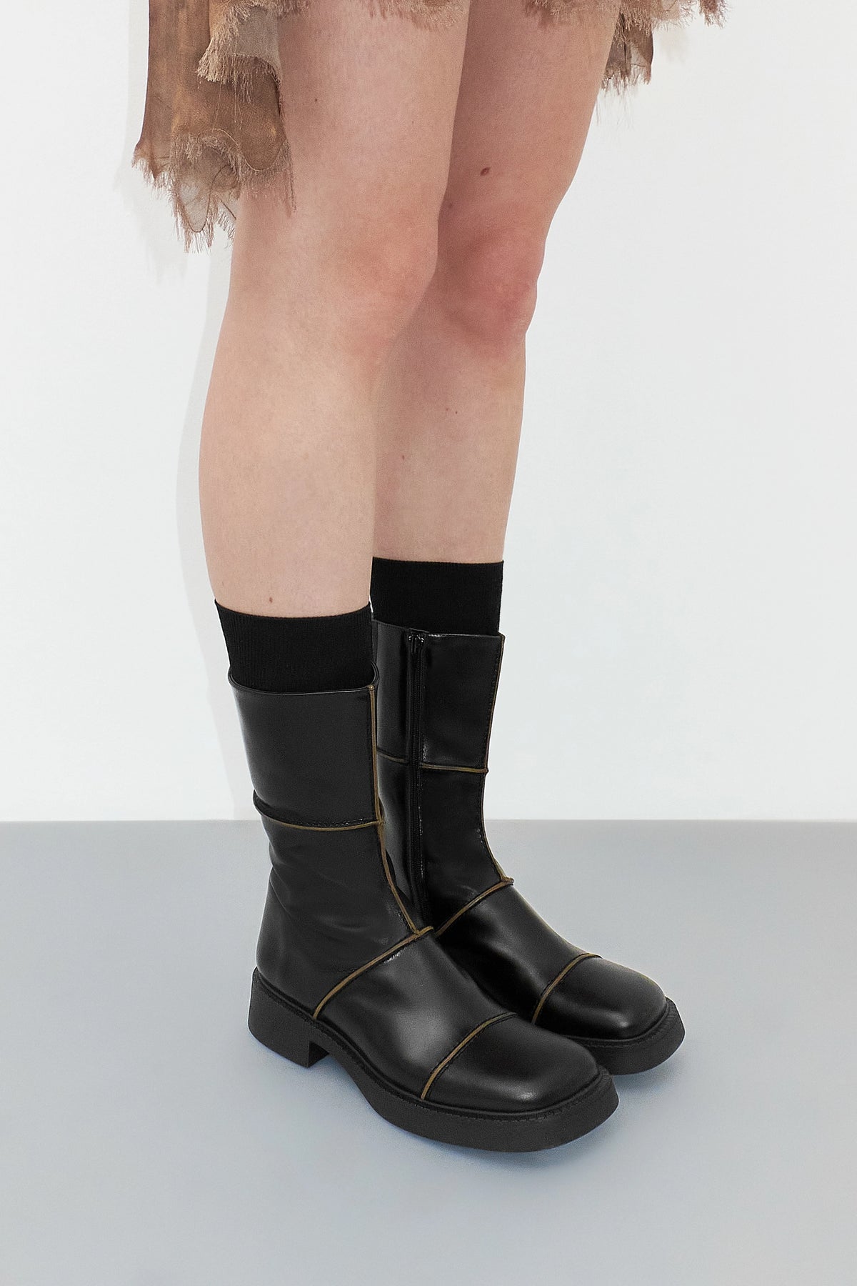 Miista Dahlia Ankle Boots // Black