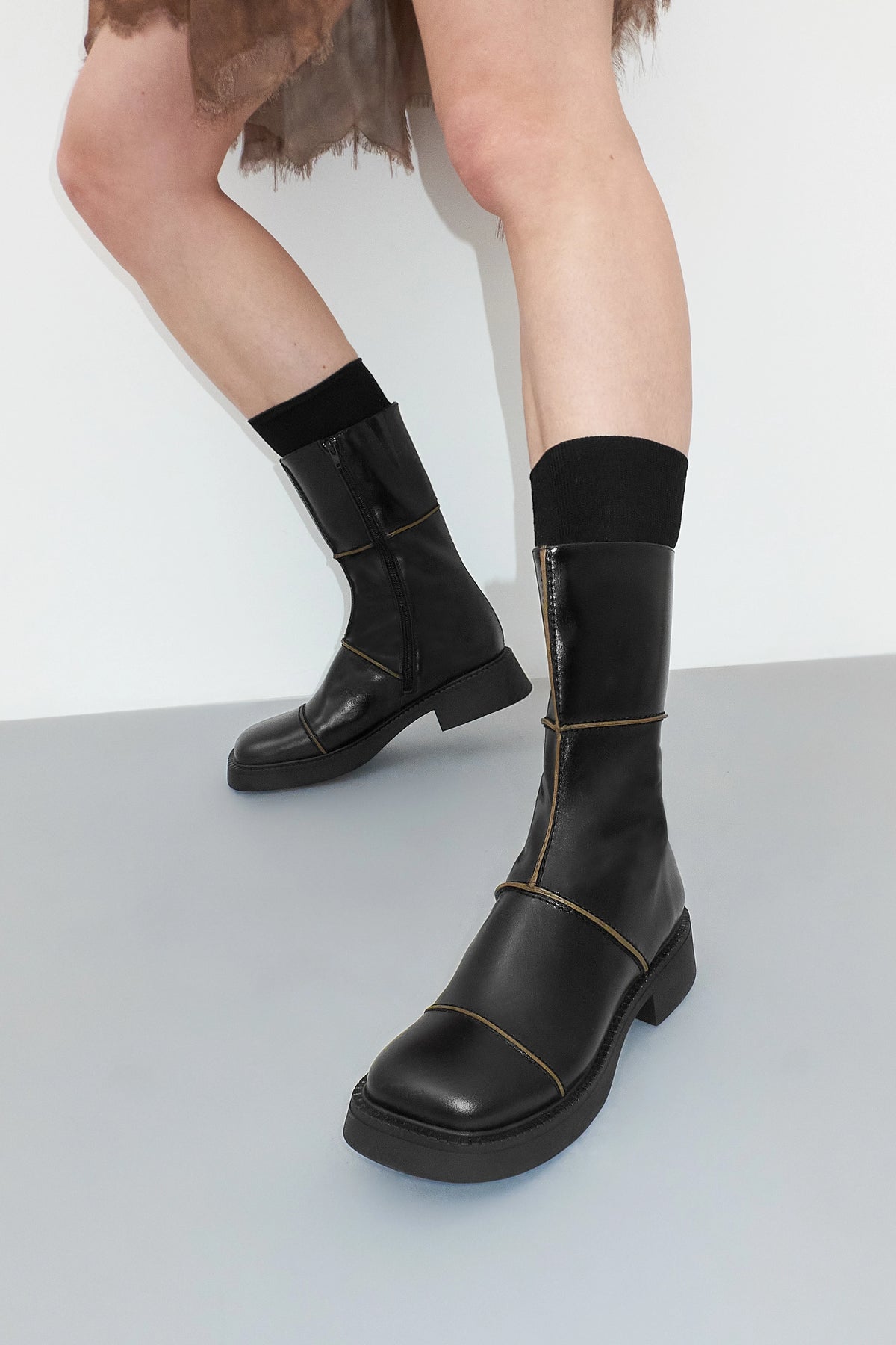Miista Dahlia Ankle Boots // Black