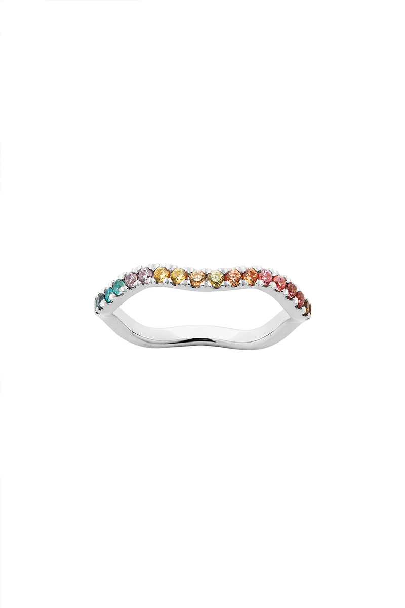 Karen Walker Expressionist Ring // Silver