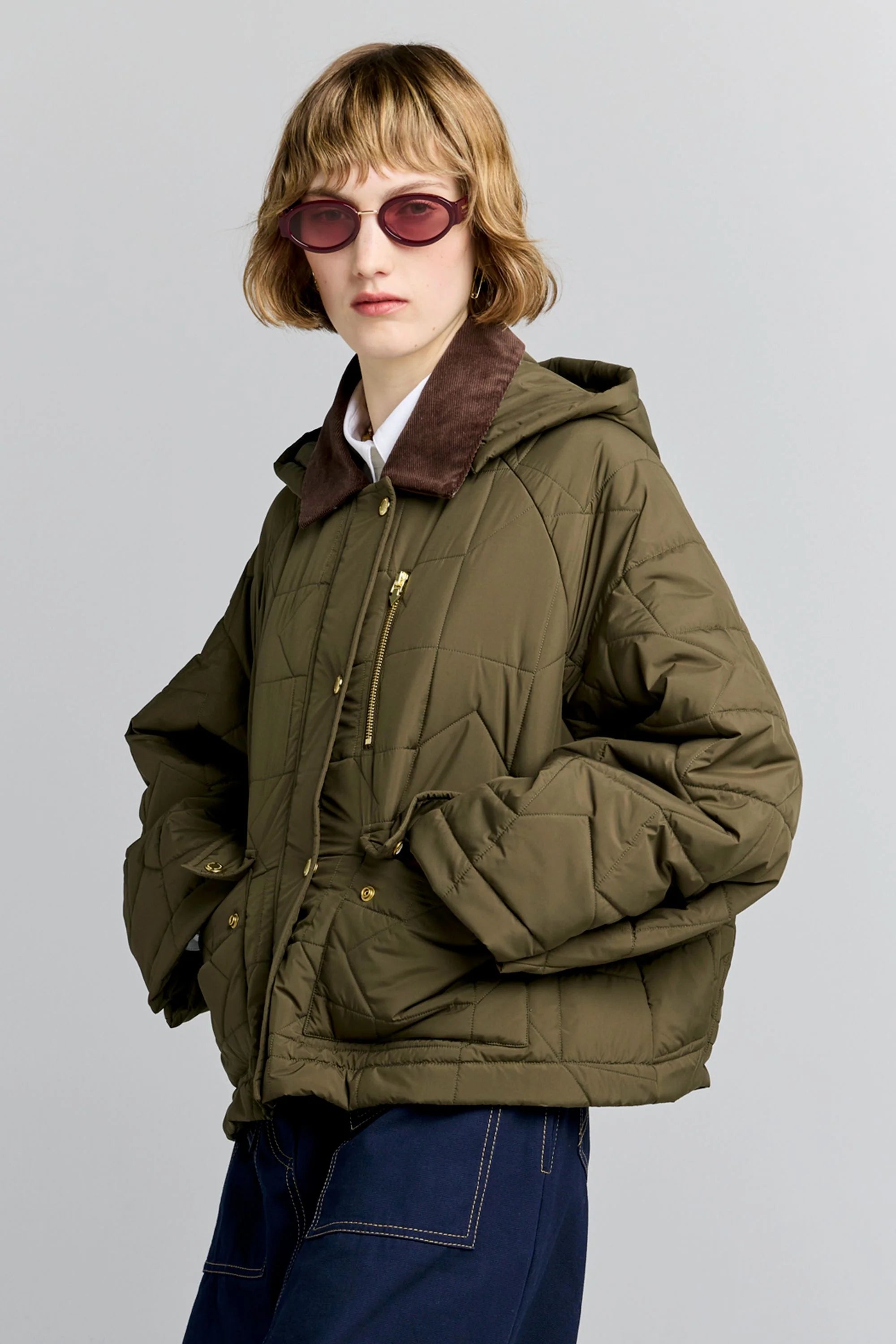 Karen Walker Harvest Jacket // Dark Olive