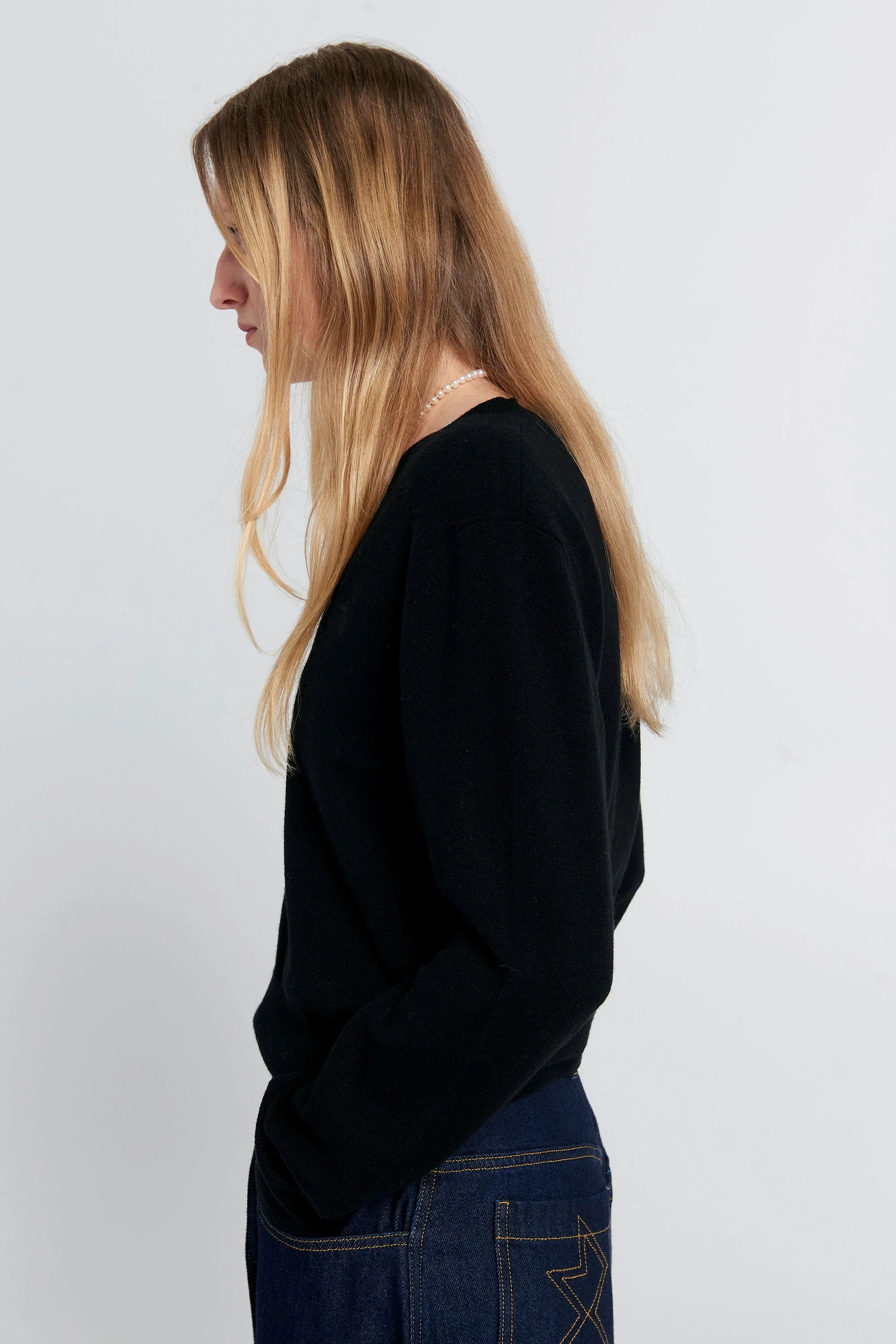 Karen Walker Colette Sweater // Black