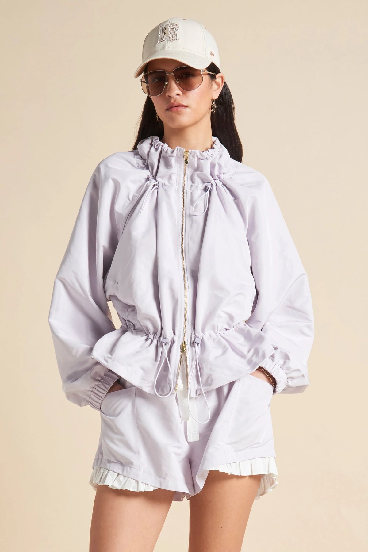 Karen Walker Devant Jacket // Lilac