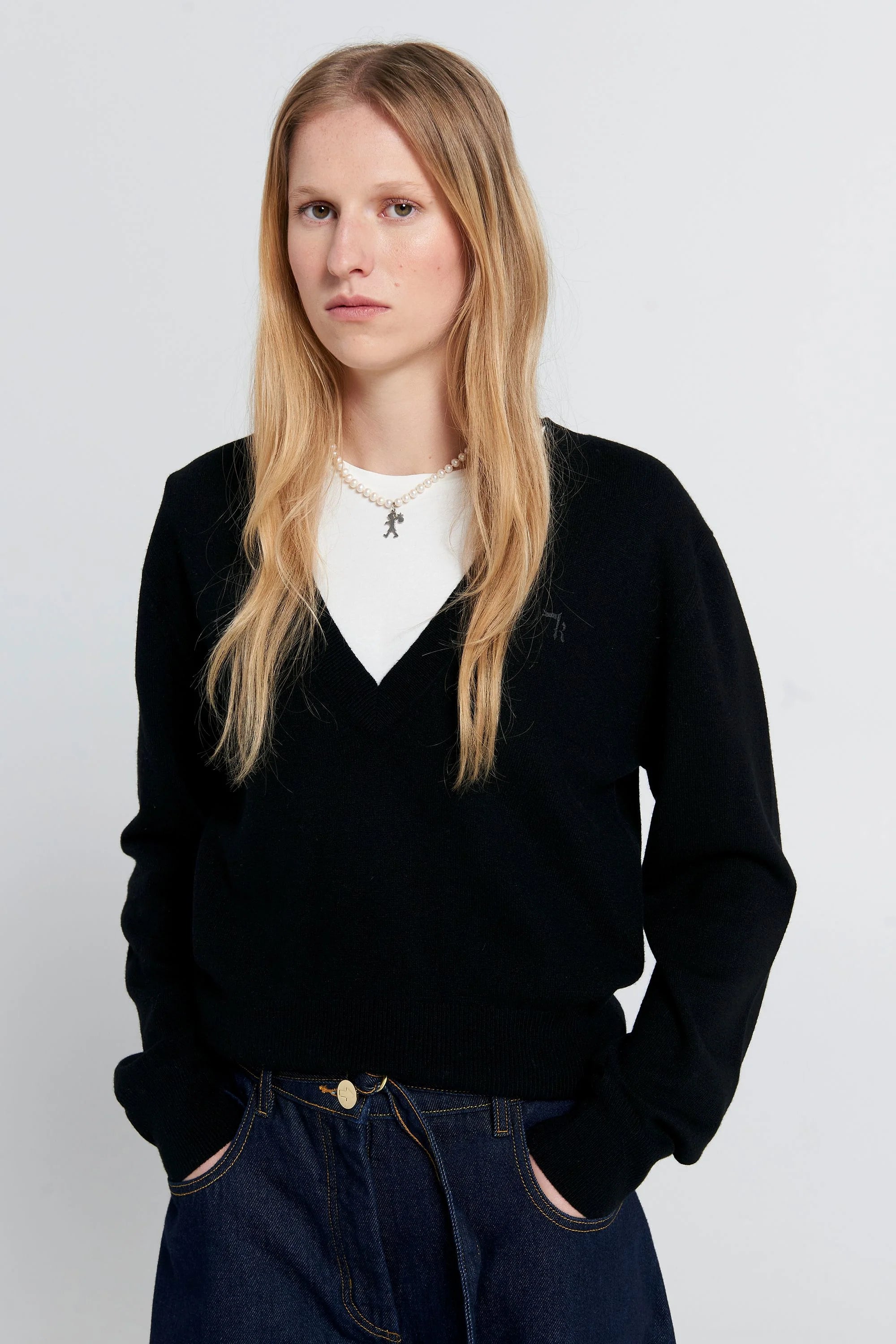 Karen Walker Colette Sweater // Black