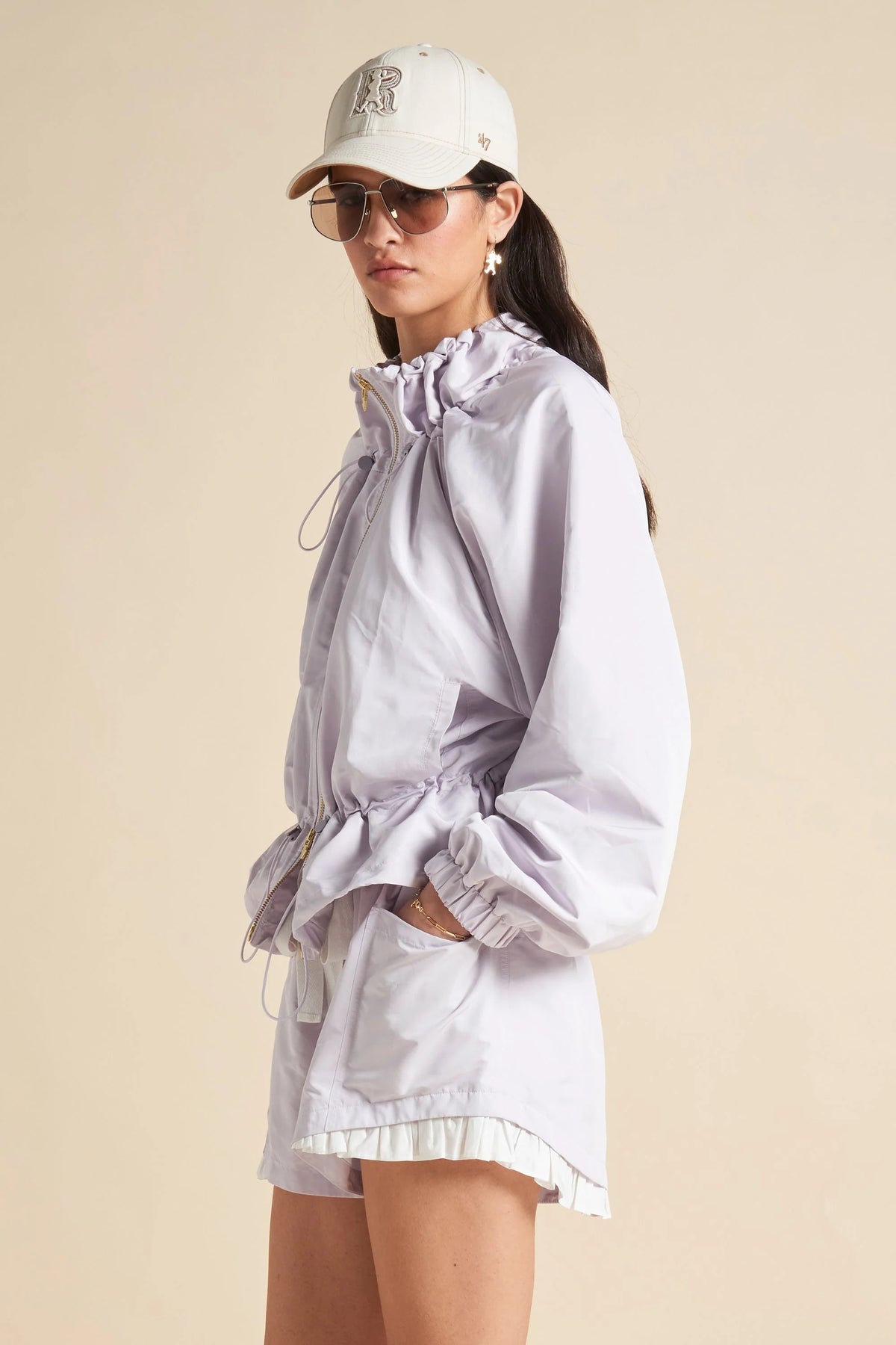 Karen Walker Devant Jacket // Lilac