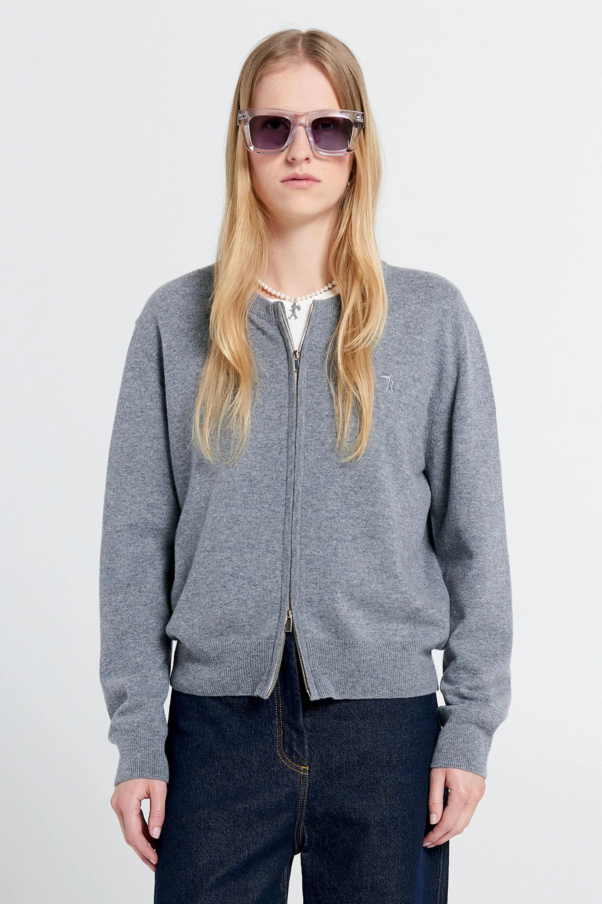 Karen Walker Elodie Cardigan // Grey