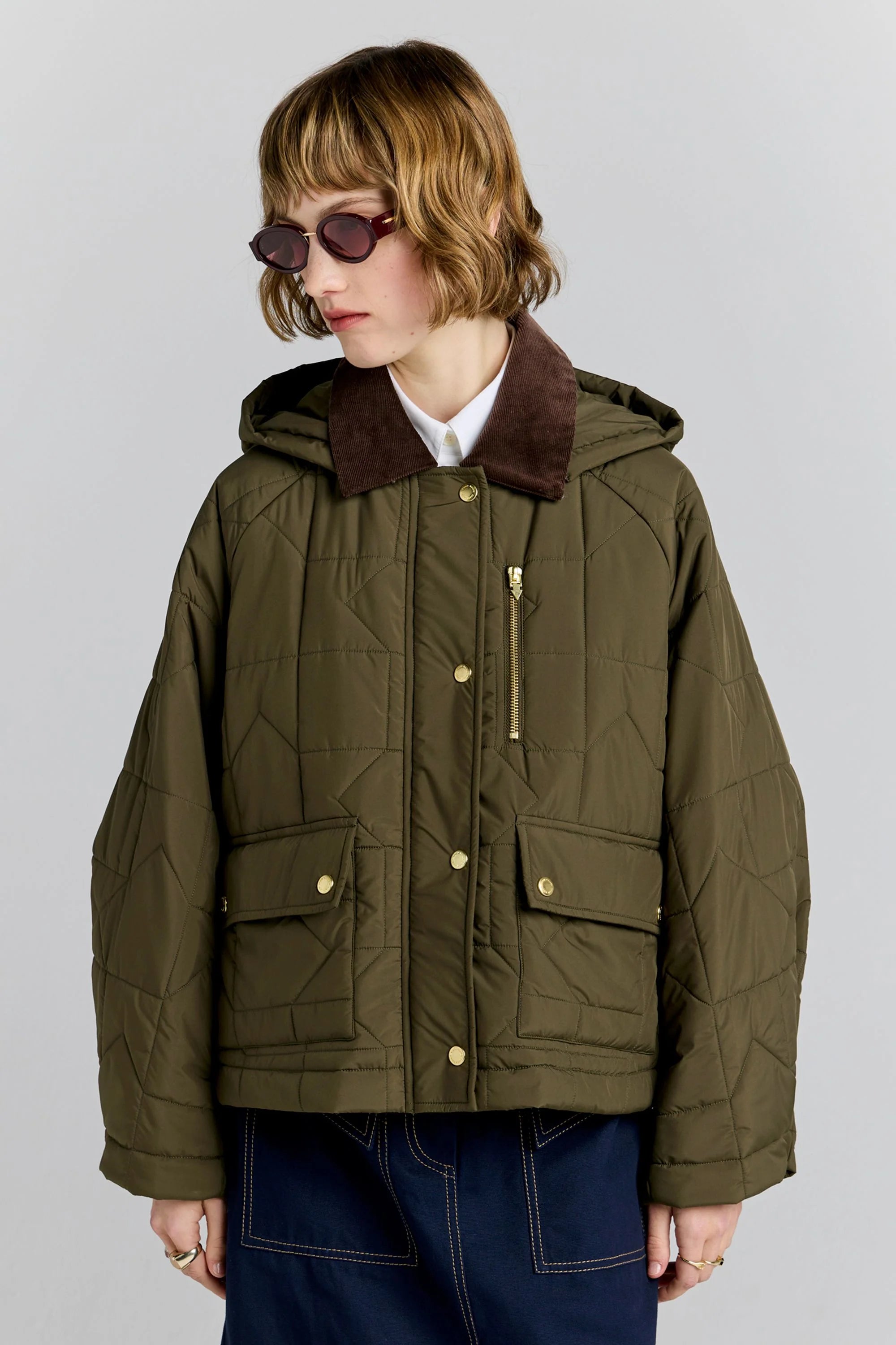 Karen Walker Harvest Jacket // Dark Olive