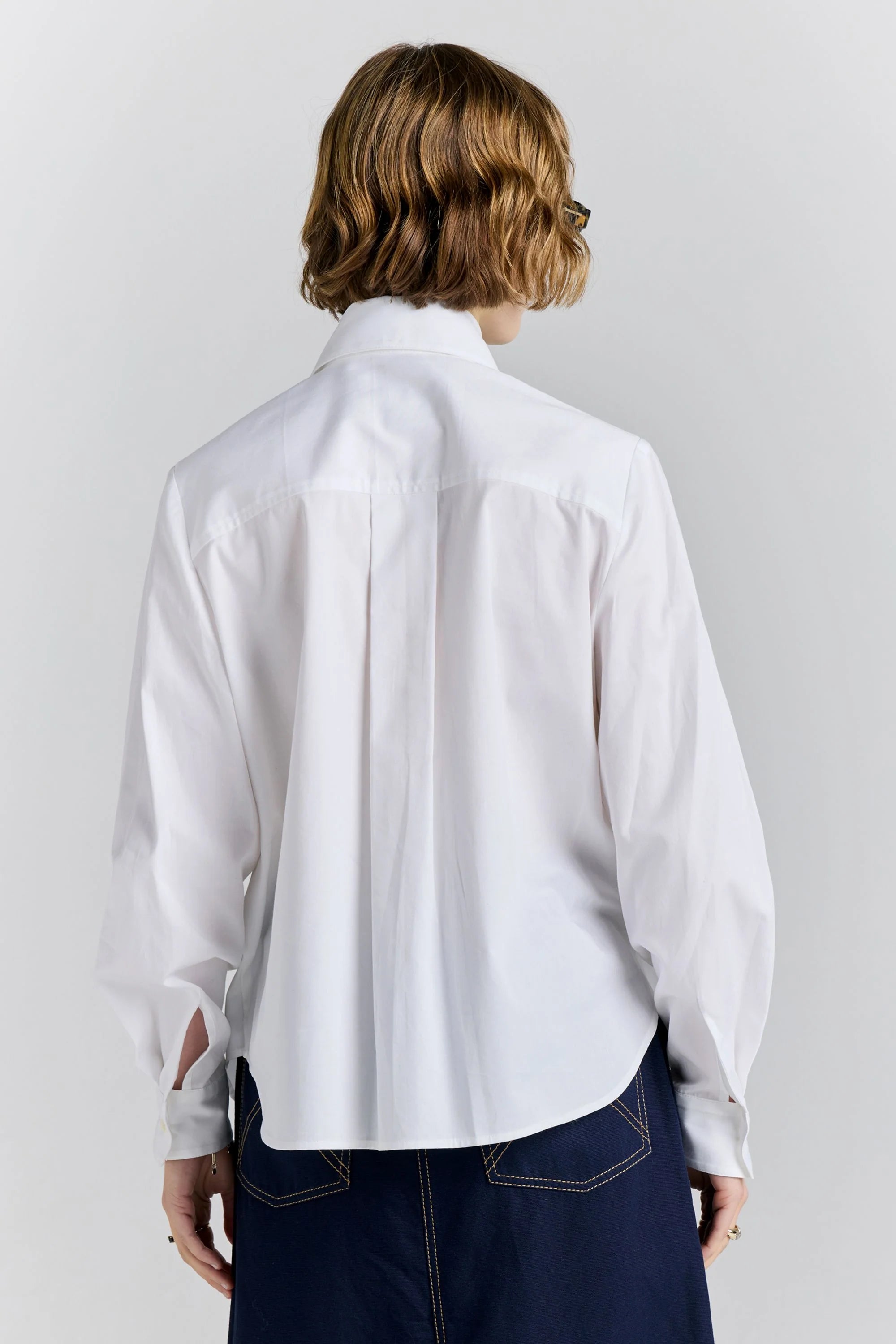 Karen Walker Squire Shirt // White