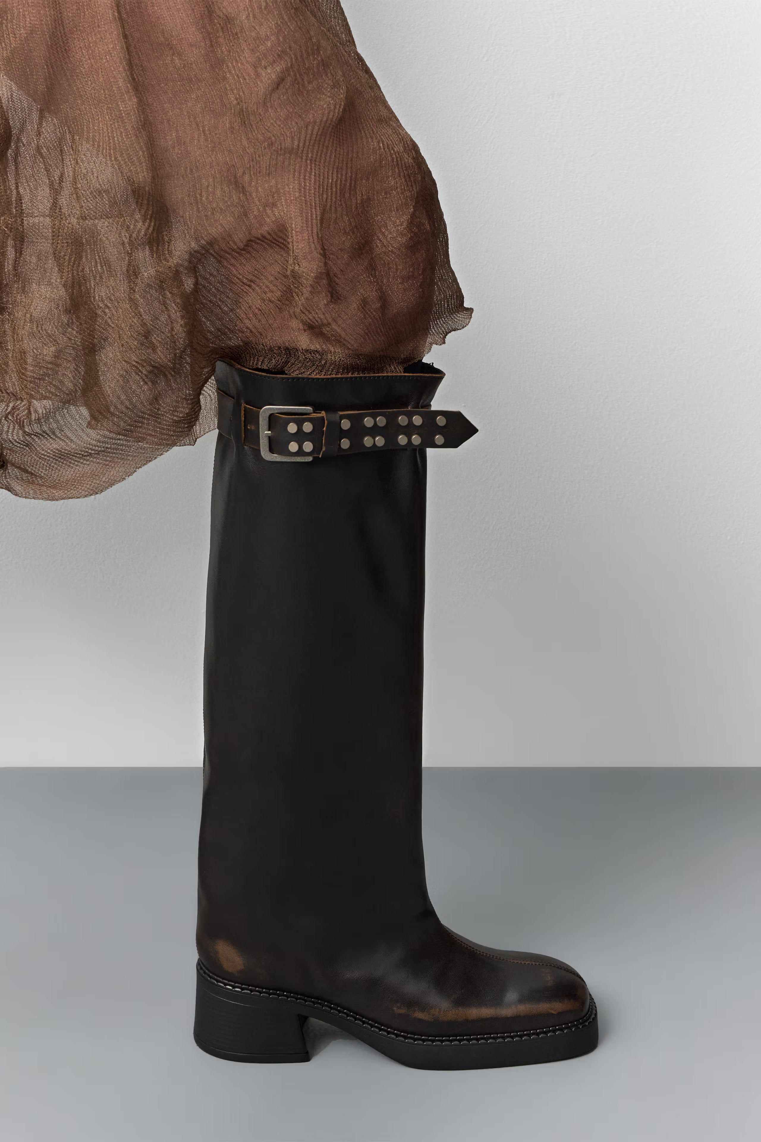 Miista Kristel Boots // Brushed Brown