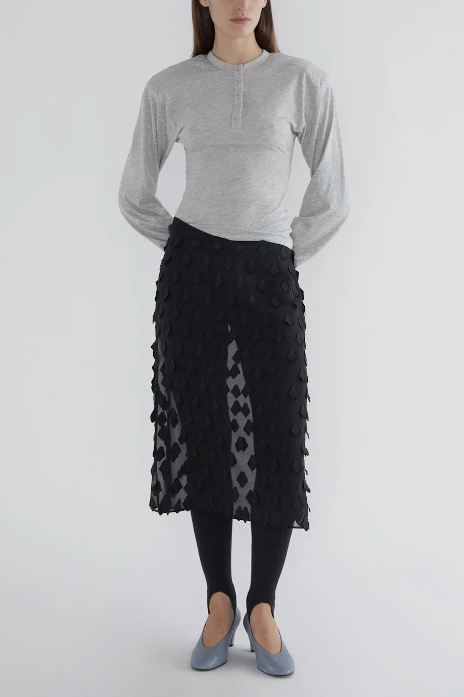 Paloma Wool Tris Skirt // Black