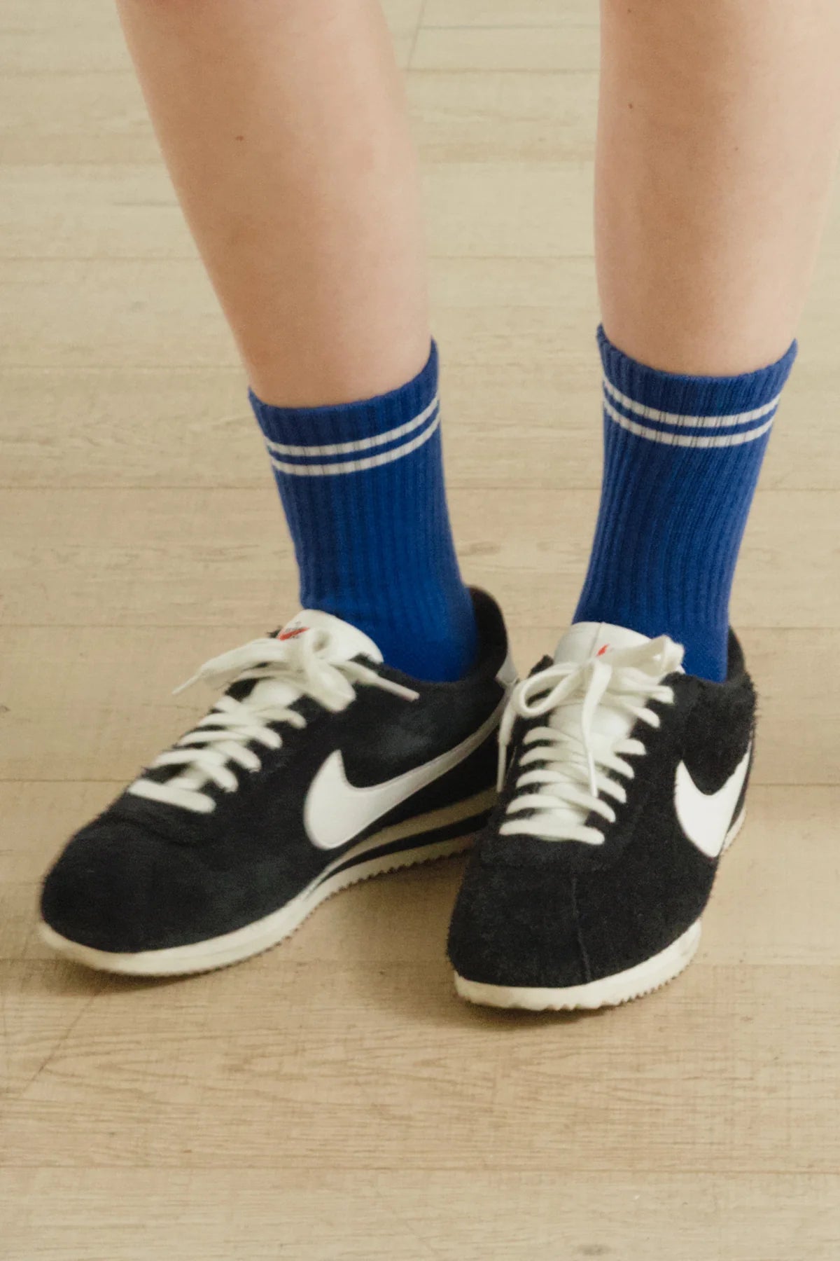 Le Bon Shoppe Boyfriend Socks // Cobalt