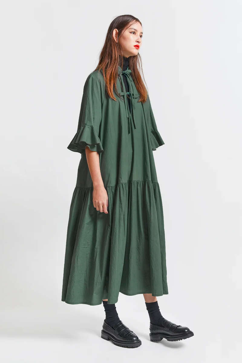 Karen Walker Highland Dress // Green