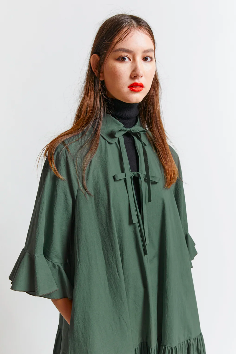 Karen Walker Highland Dress // Green