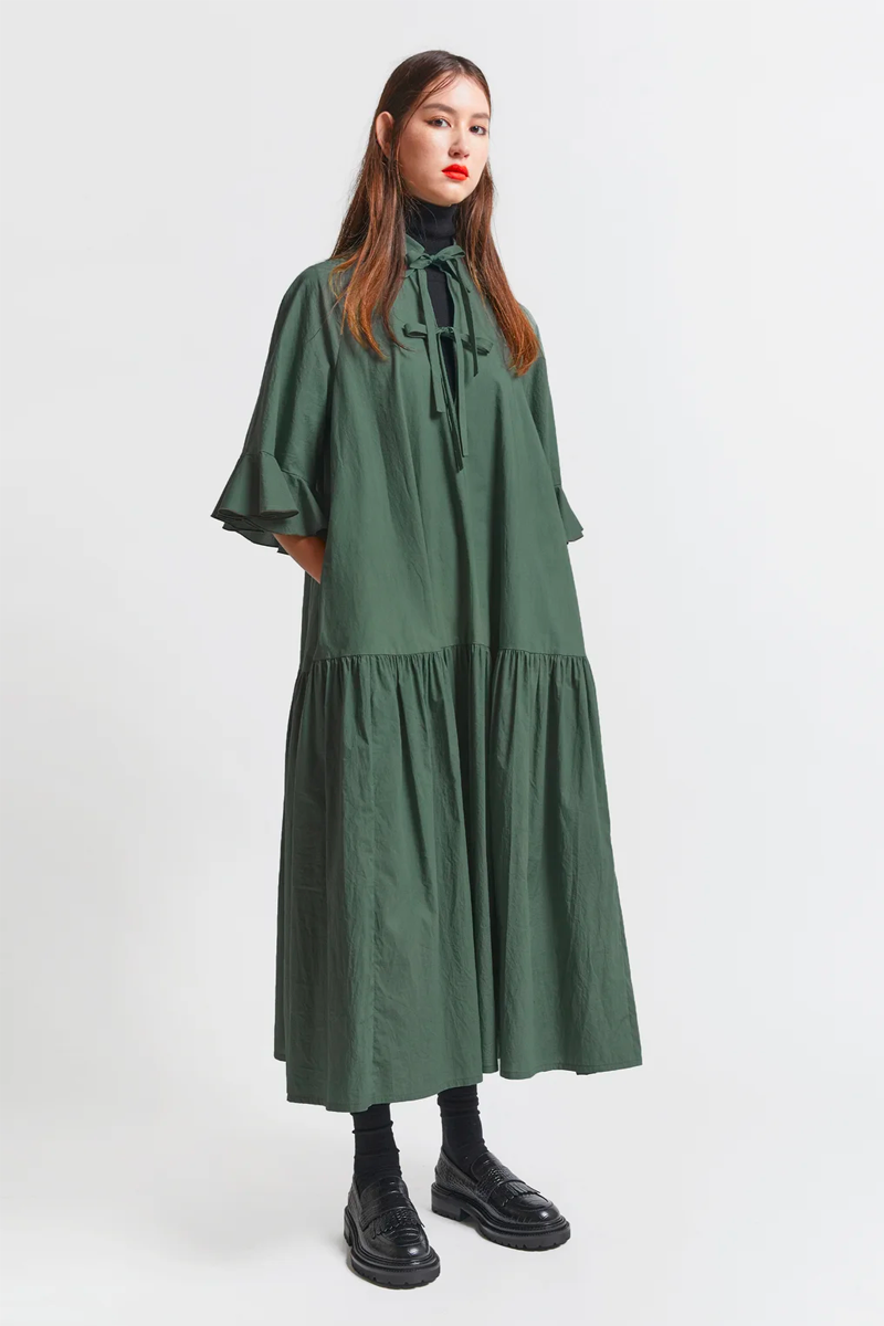Karen Walker Highland Dress // Green