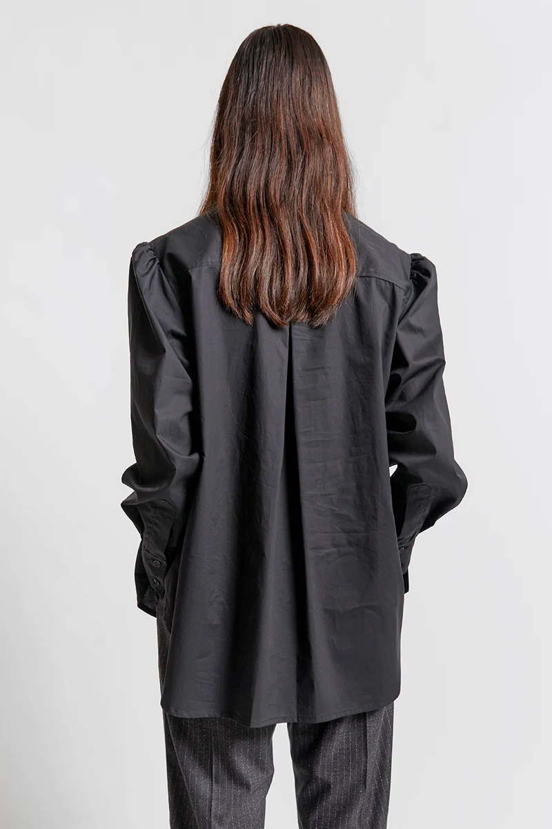 Karen Walker Highland Organic Top // Black