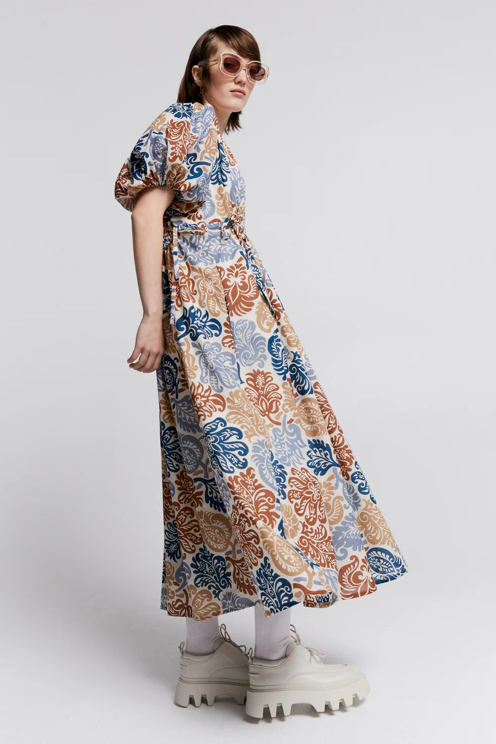 Karen Walker Lakeside Organic Cotton Dress // Tapestry Floral