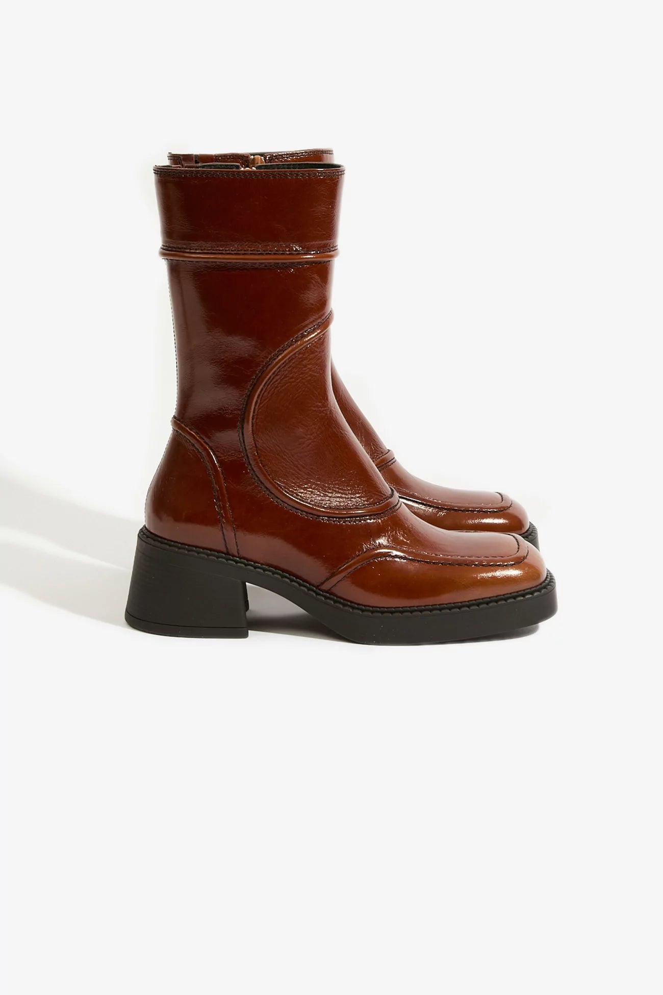 Miista Malene Ankle Boot // Tan