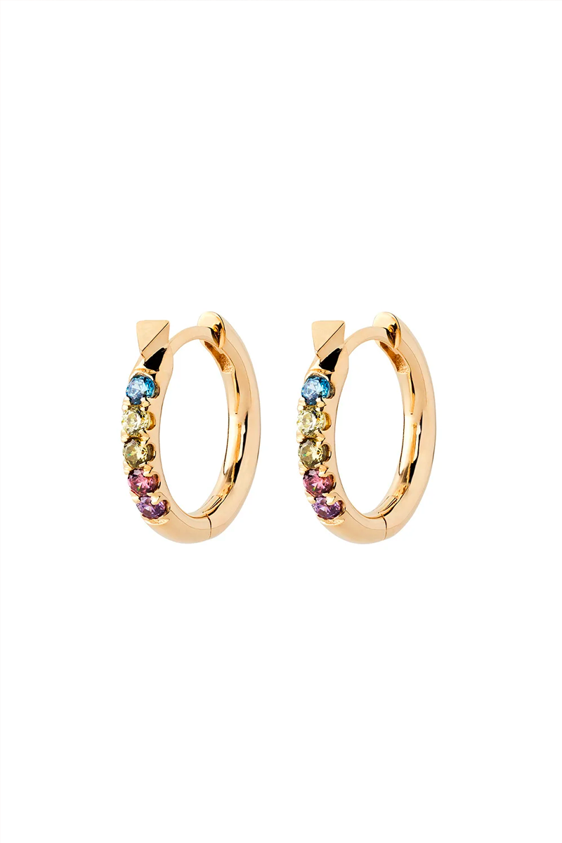 Karen Walker Miniaturist Earrings // Gold