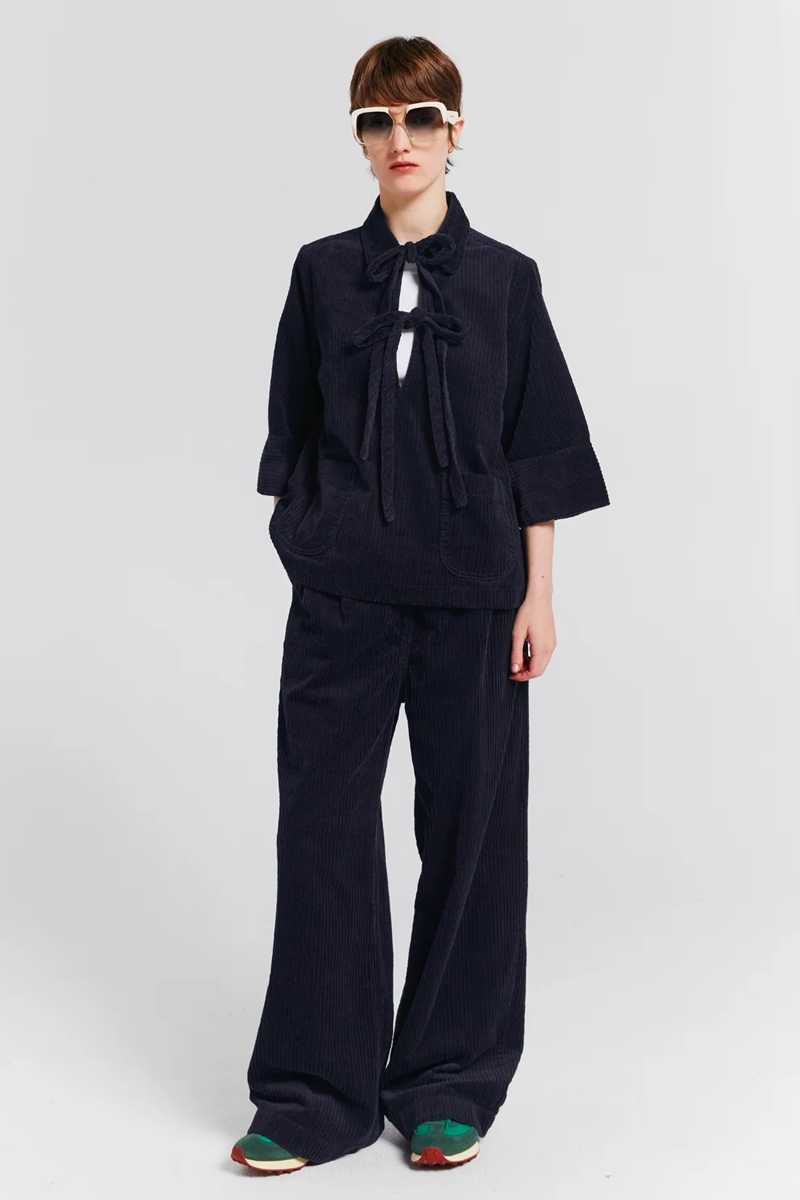 Karen Walker Summit Top // Navy