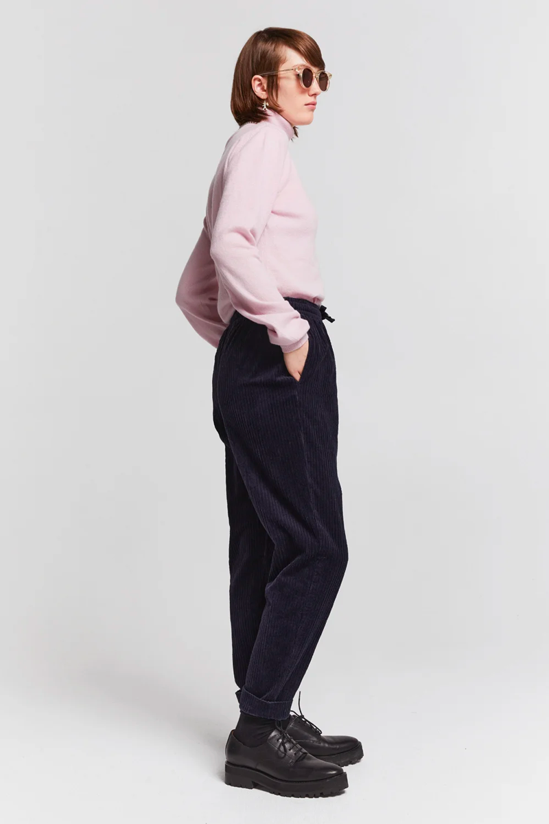 Karen Walker Nico Trousers // Navy