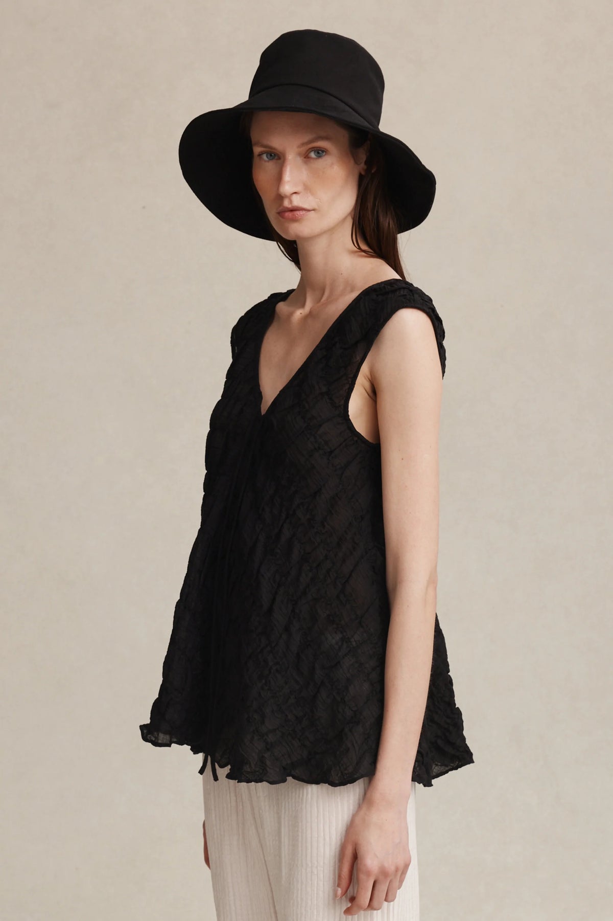Marle Nonna Hat S26 // Black