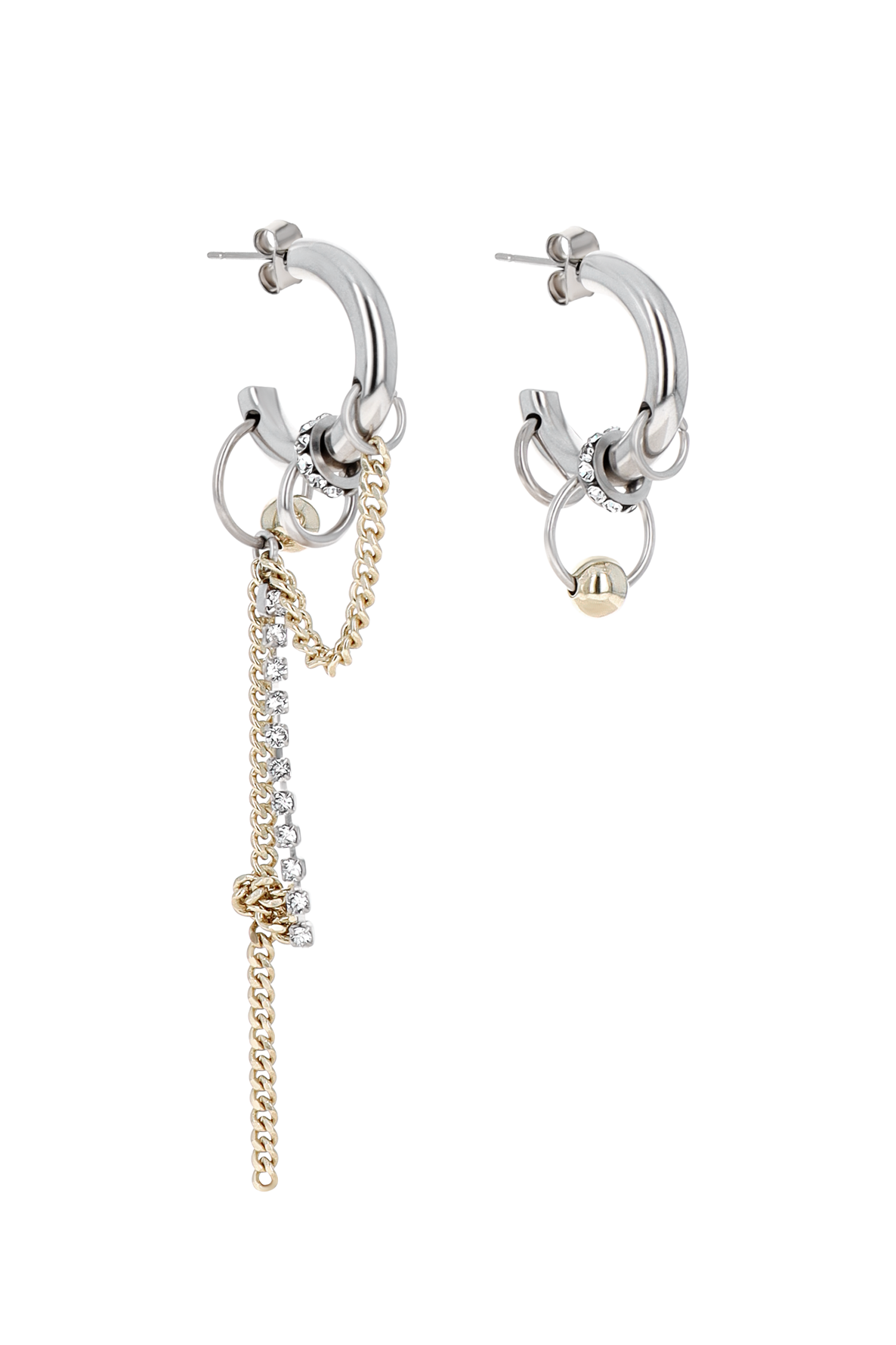 Justine Clenquet Amber Earrings