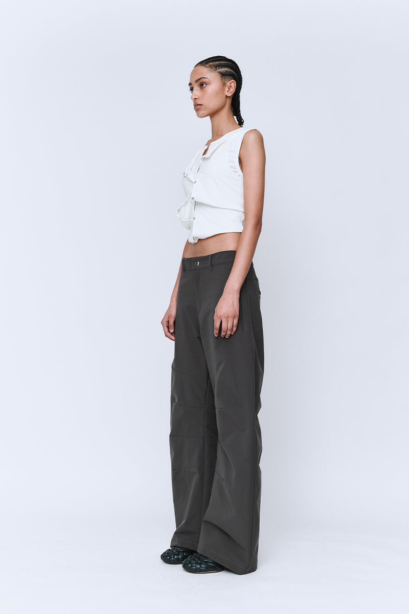 Wynn Hamlyn Darted Trackpants // Charcoal