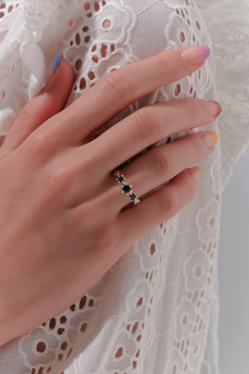 Karen walker gold deals ring