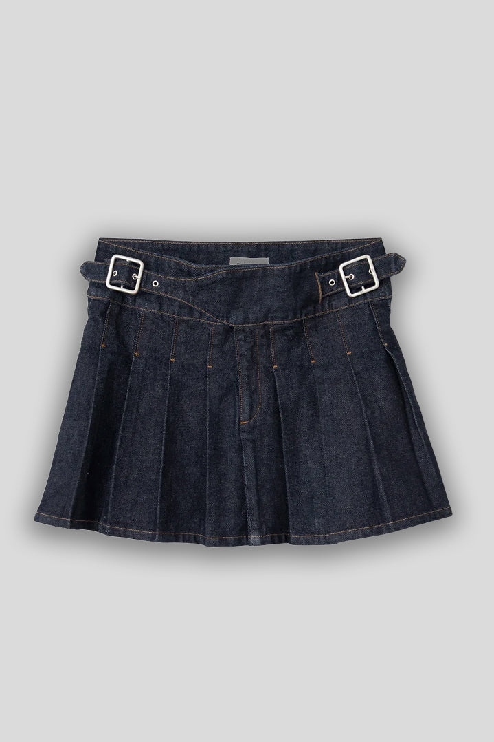 Damson Madder Dasha Denim Mini Skirt // Indigo