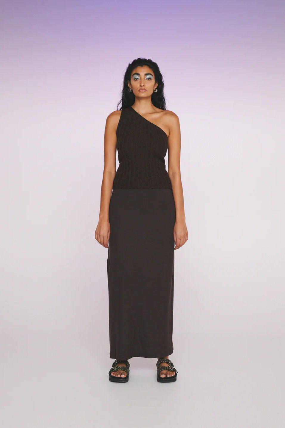 PV Loop Merino Skirt // Earth