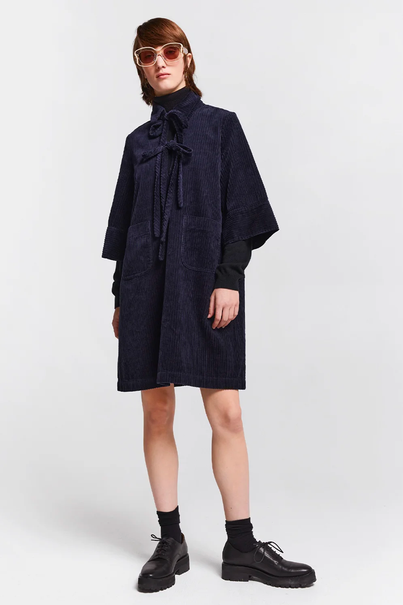Karen Walker Summit Dress // Navy