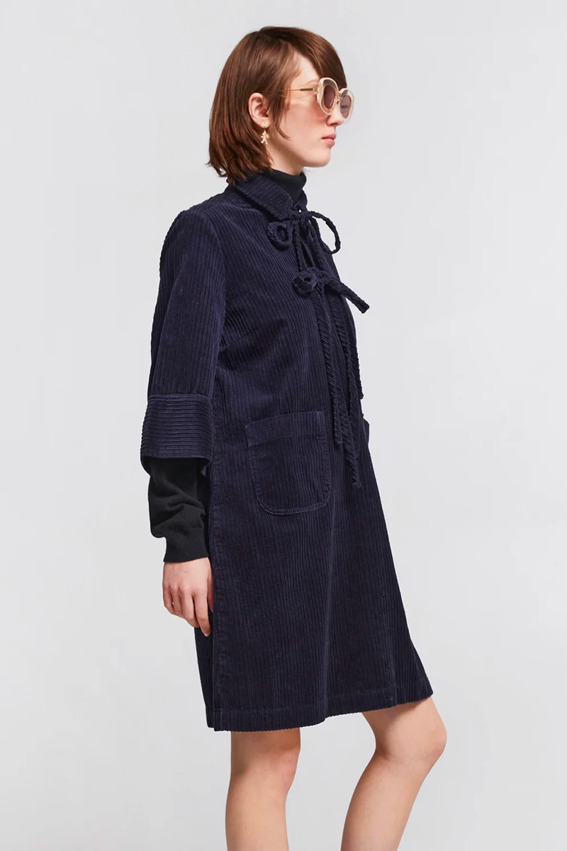 Karen Walker Summit Dress // Navy