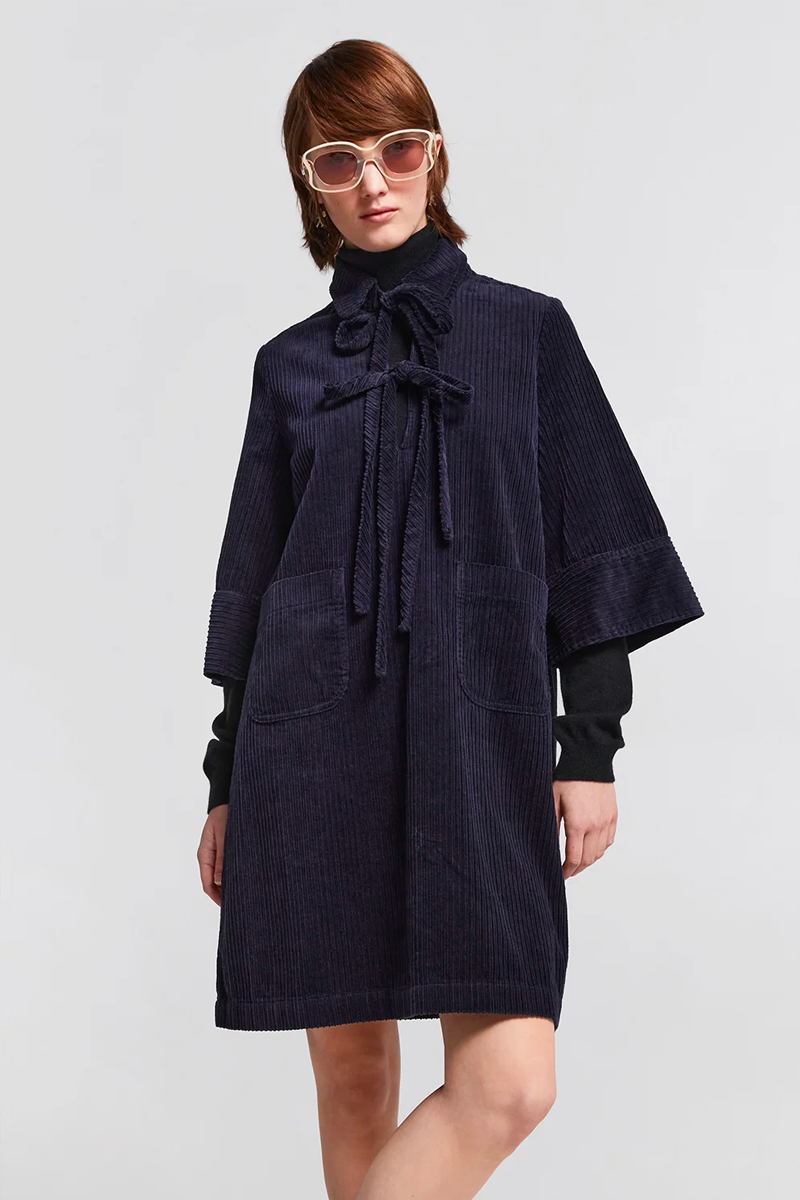 Karen Walker Summit Dress // Navy