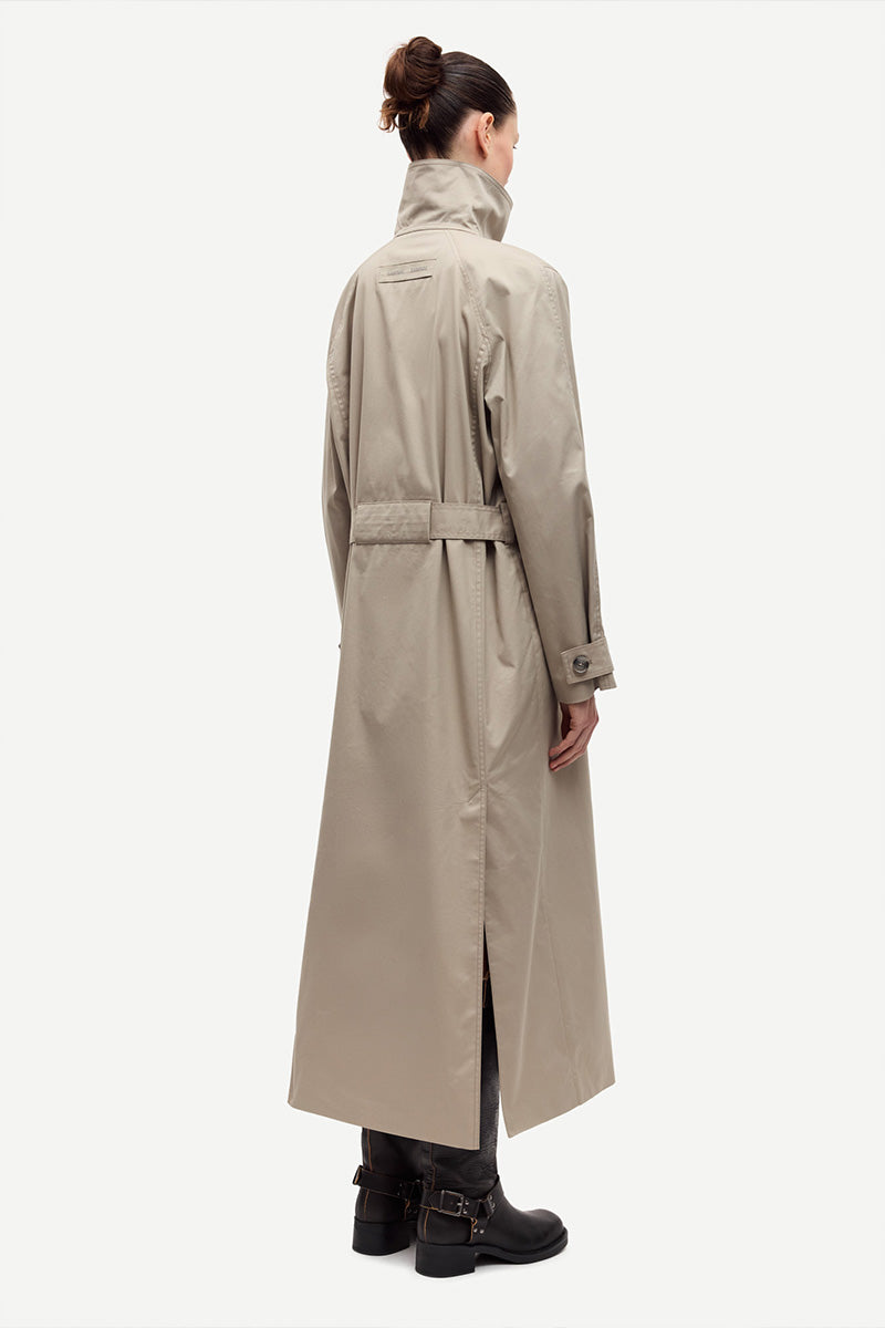 Samsøe Samsøe Sahayes Coat // Aluminium